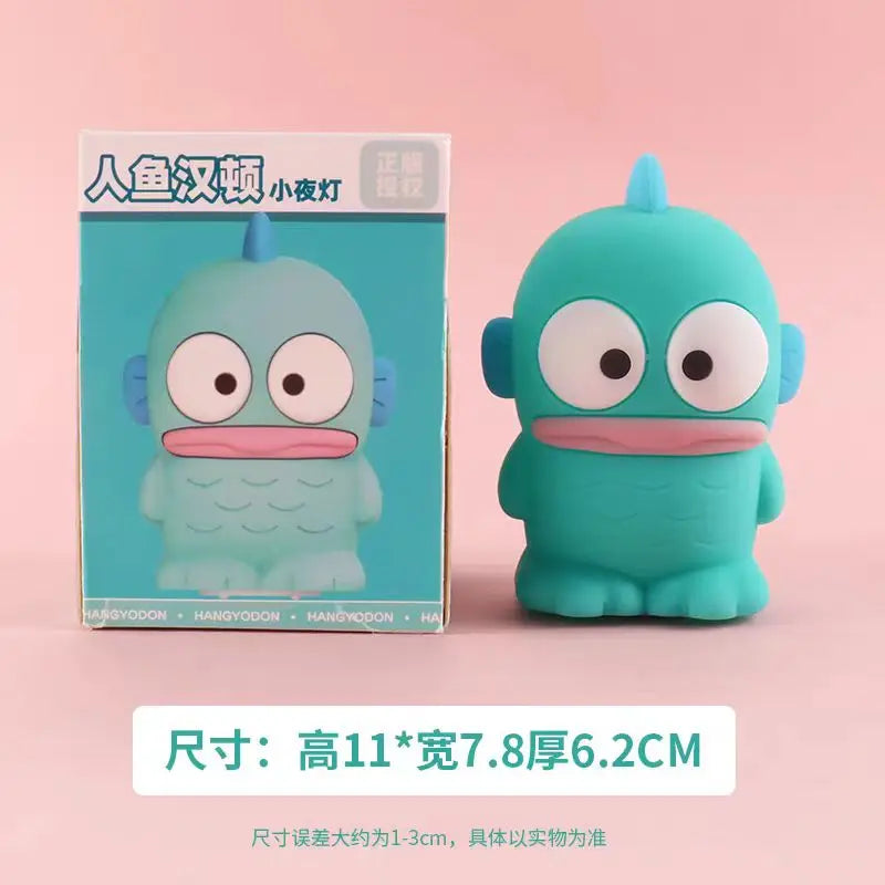 Kawaii Kt Cat Touch Night Light Kawaii Bedside Lamp Cute Anime Decor for Girls Room Gift with Soft Glow